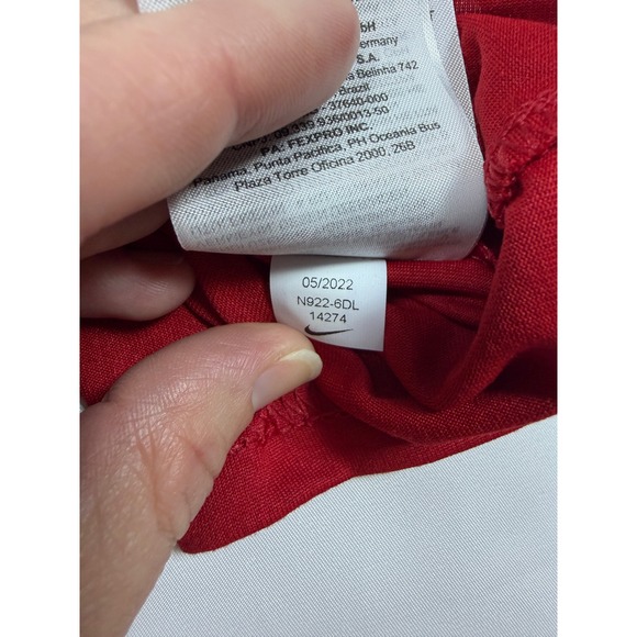 Nike New York Giants NFL Dri-FIT Red Graphic T-Shirt Mens Small NKGK-6DL-8I-JKV - Picture 11 of 12